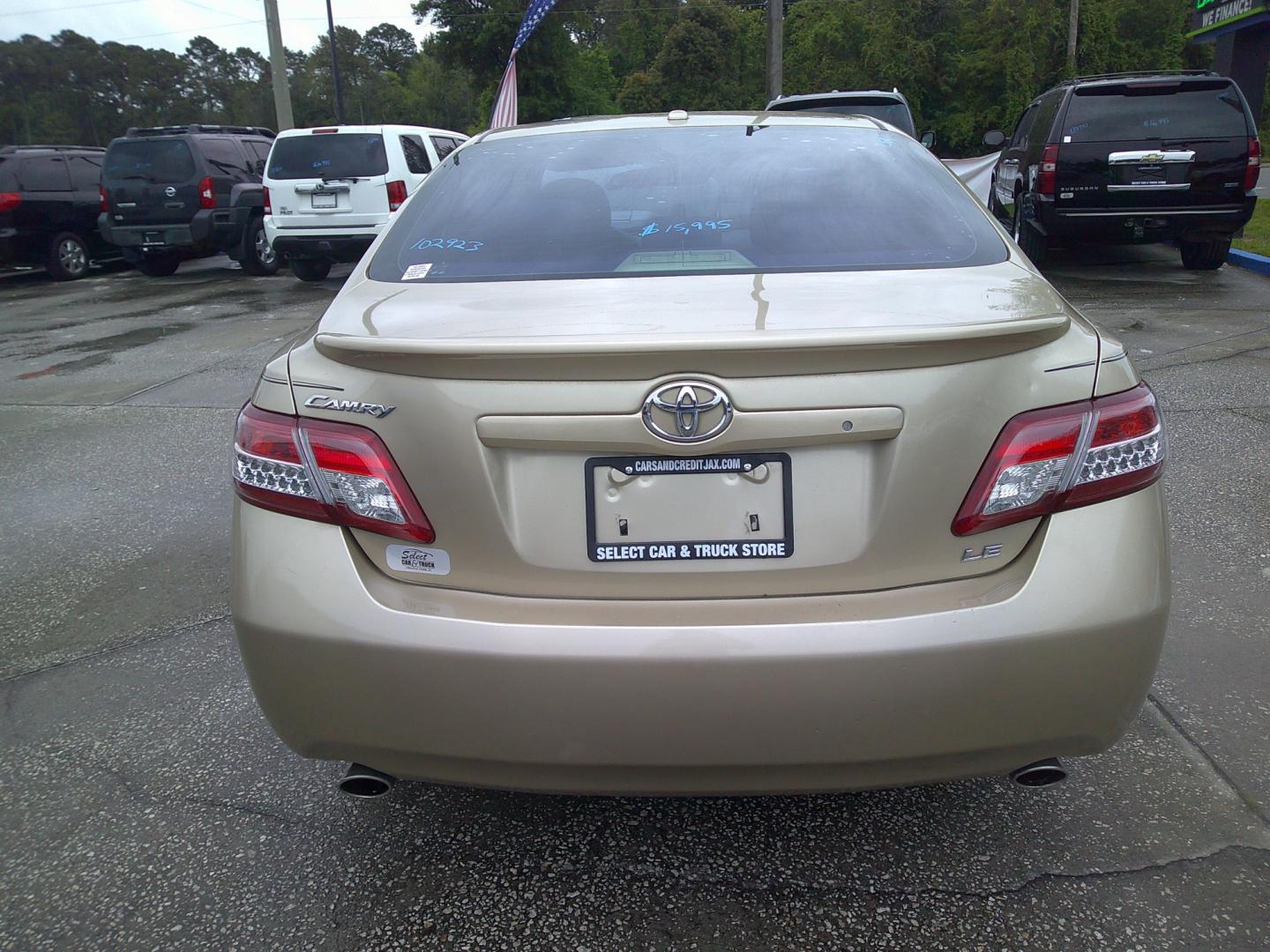 2010 GOLD TOYOTA CAMRY SE; LE; XLE (4T1BK3EK2AU) , located at 390 Hansen Avenue, Orange Park, FL, 32065, (904) 276-7933, 30.130497, -81.787529 - Photo#3